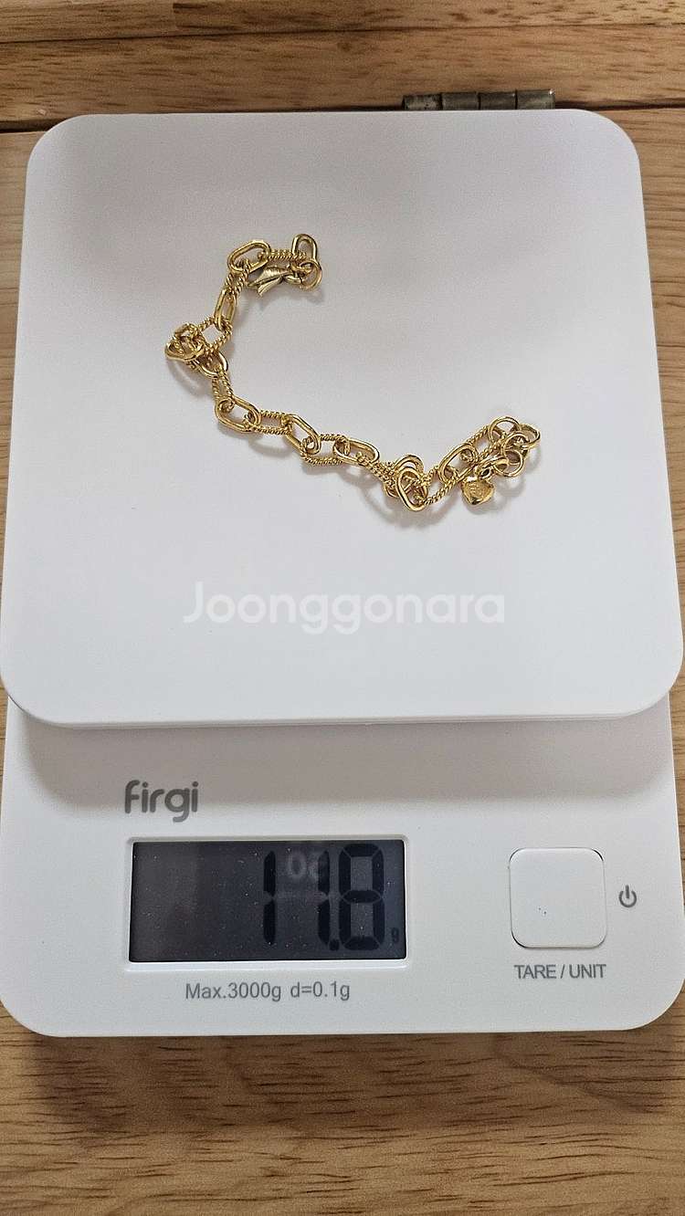 순금 3돈 팔찌--3