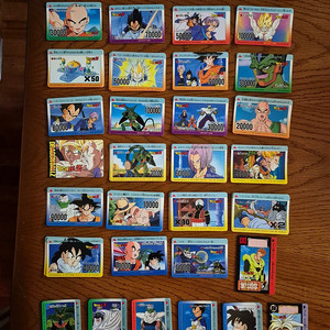 90년대 드래곤볼 dragon ball 카드 일본판 일판 (장당 500원) 낱개판매