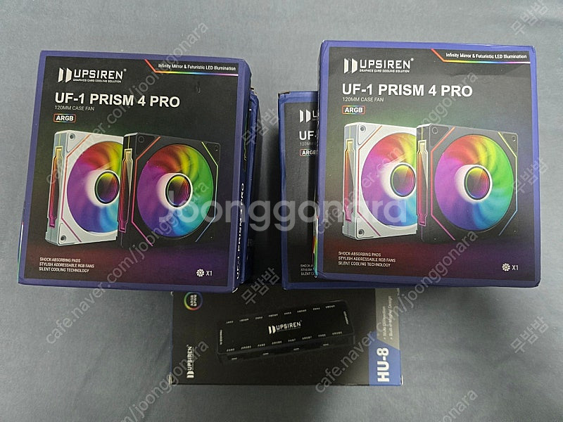UPSIREN 쿨링팬 UF-1 PRISM 4 PRO 블...--0
