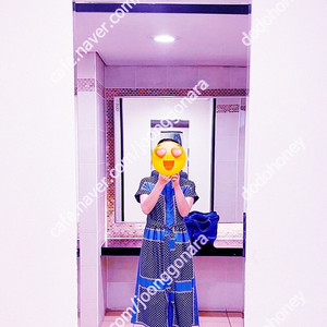 패턴 원피스-가격내림