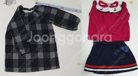 [박스판매ㅡ아기비누 드림]여아 2세~4세 사계절옷 티셔...--5