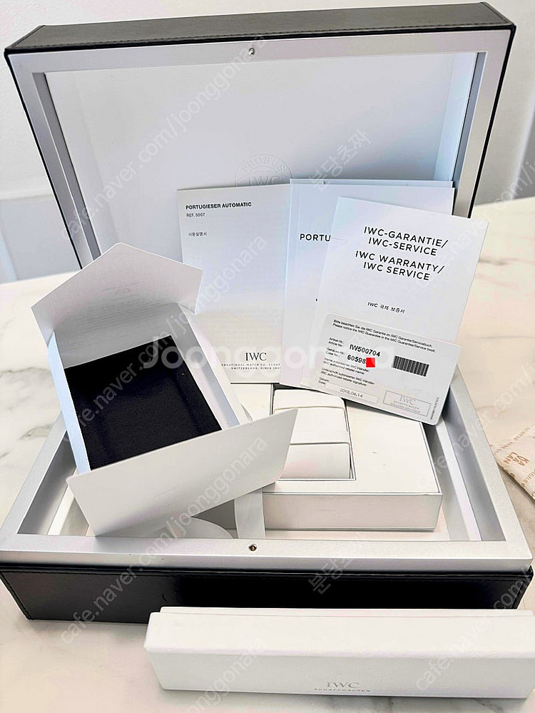 IWC 부엉이 세븐데이즈 골드핸즈 판매 및 교환합니다....--2