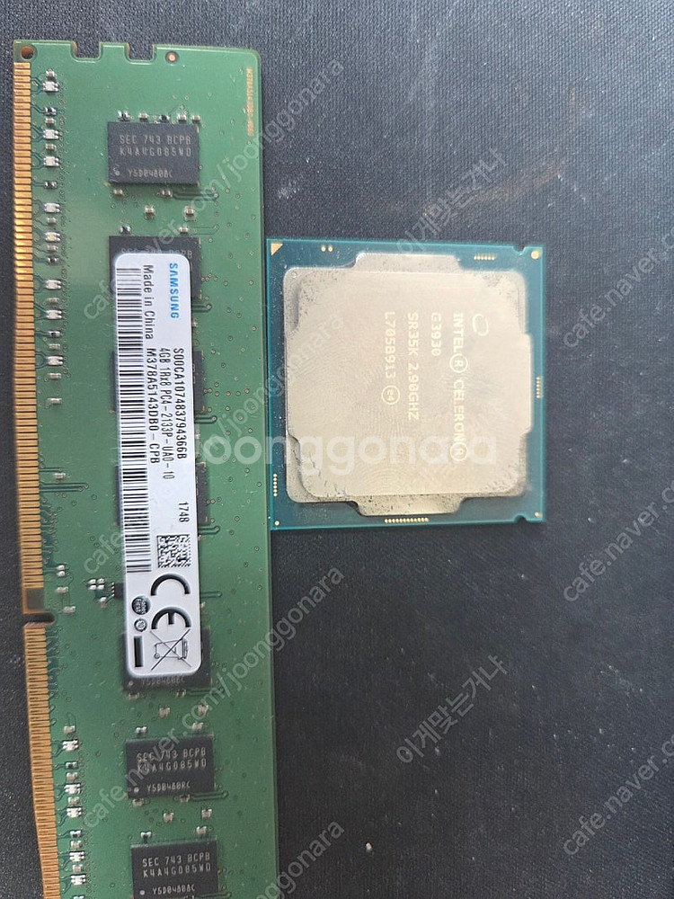 g3930 cpu + ddr4 4gb--0