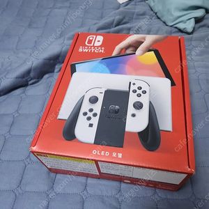 닌텐도 스위치 OLED 단순개봉 신품급 + 게임2개