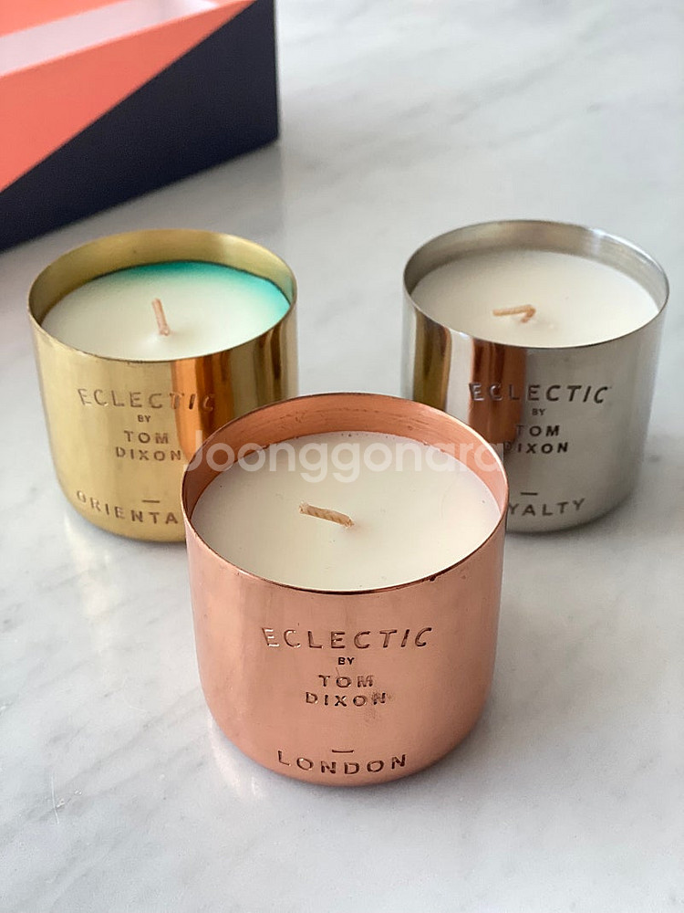 톰딕슨 Tom Dixon 캔들세트 (3가지 향)--0
