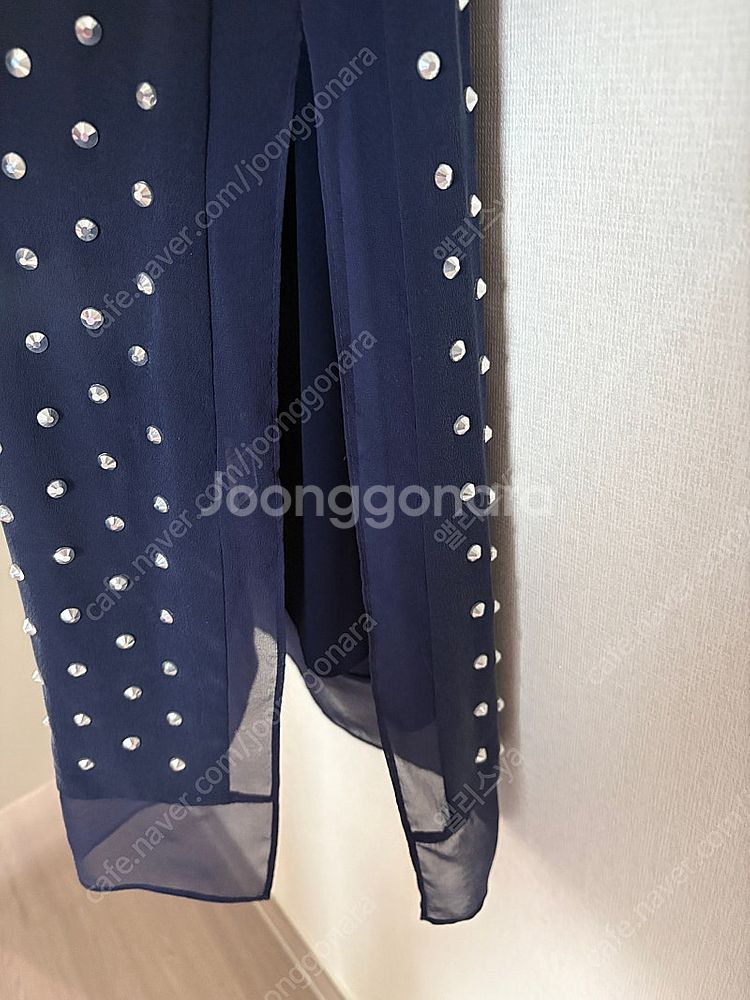 dvf 원피스 스터드 장식 원피스 다이앤본퍼스텐버그 택...--3