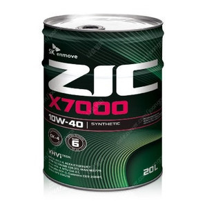 디젤엔진오일 SK ZIC X7000 10W-40 70,000원 판매합니다