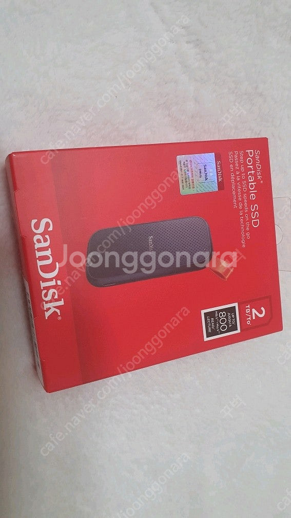 샌디스크 Portable SSD E30 2테라,블랙[s...--1