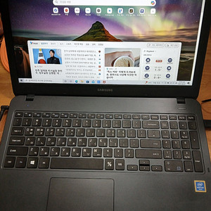 삼성 15.6인치 노트북 NT550EBA (램 16, M.2(SATA)128GB에 SSD 250추가)