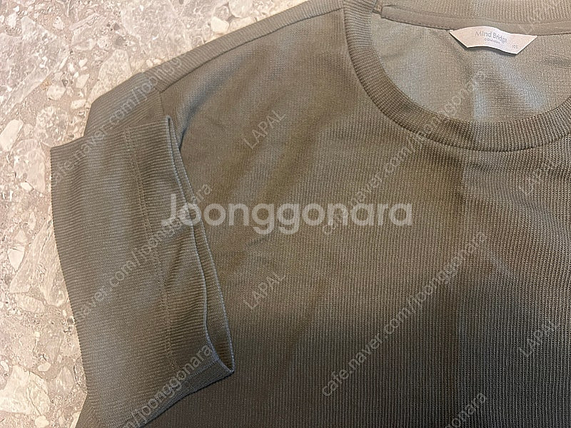 마인드 브릿지 모자이크패턴 넷라운드 여름 티셔츠--1