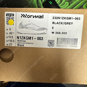 [새제품] 노말 제락 280 블랙 160,000원