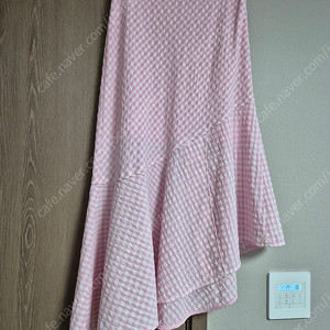 한섬 시스템 시어커서 언발 깅엄체크 스커트 55