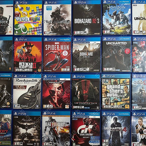 PS4 게임 저렴하게 처분합니다.