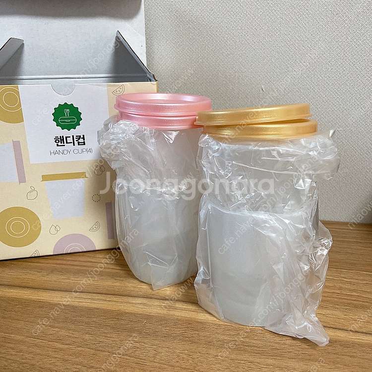 타파웨어 핸디컵 골드--0