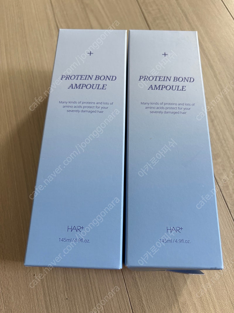 헤어플러스 단백질본드앰플 145ml 새상품