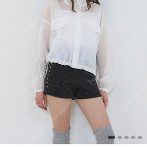 에트몽 Sheer Wind Jumper, White