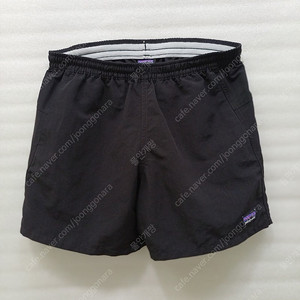 택포 파타고니아 배기스 5인치 밴딩 반바지 여성 XS ~ S 블랙 운동 물놀이 일상 사랑봉봉