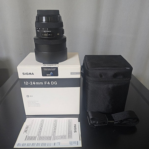 시그마 ART 12-24 팝니다. SIGMA A 12-24mm F4 DG HSM 캐논