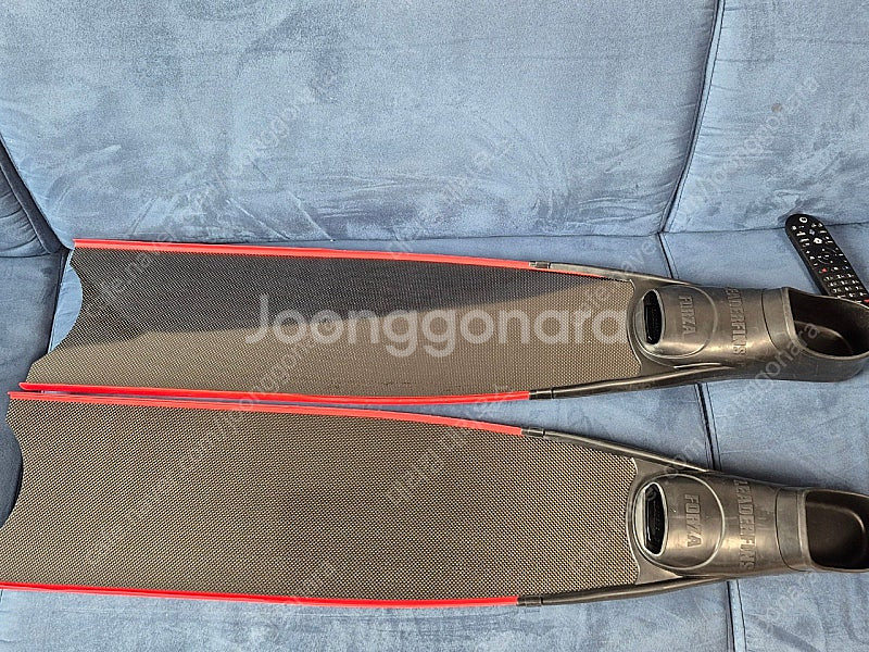 리더핀 롱핀 퓨어카본 39-40 사이즈 교환--0