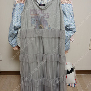 고퀄보세 세컨케이 뷔스티에 원피스 그레이ㅣ