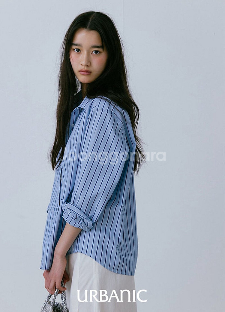 얼바닉30 Allen 알렌 스트라이프 셔츠--4