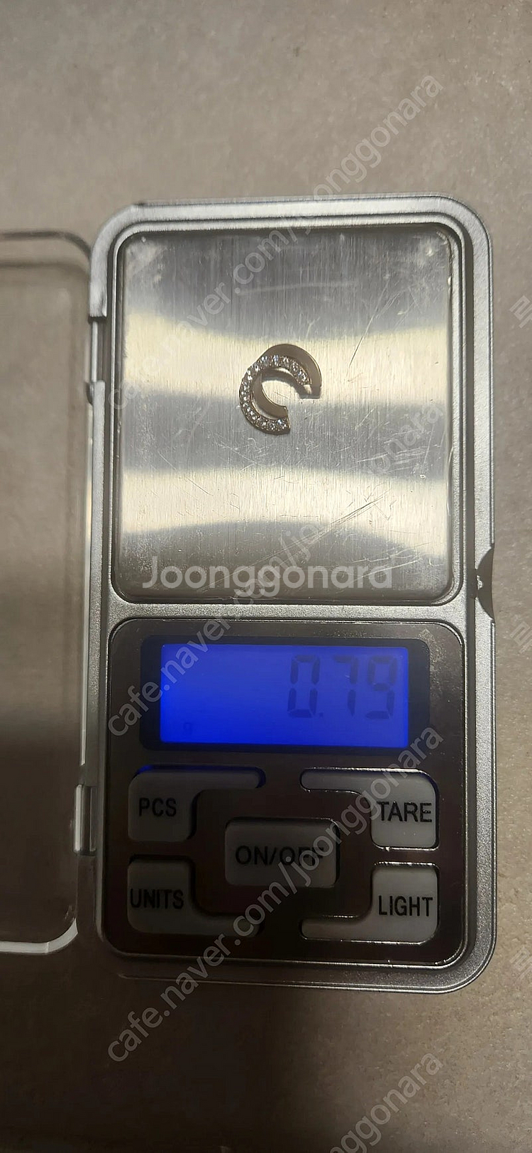 14k CC펜던트--3