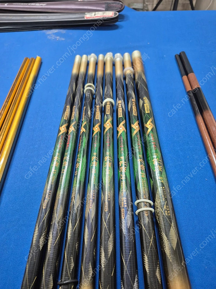 은성 수파 금장 노랭이 신수향 밤생이 다이아플렉스 수향 낚시대 받침대등 명간모음 이미지