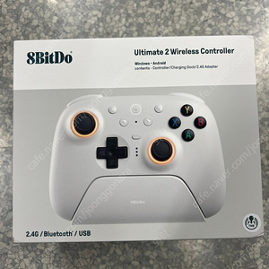 8bitdo ultimate 2 wireless 화이트색상 팔얼블2 미개봉 새제품 판매합니다!!