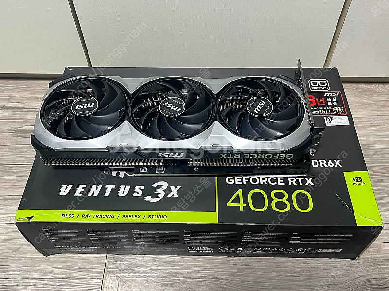 MSI 4080 벤투스 16G OC 그래픽카드--0
