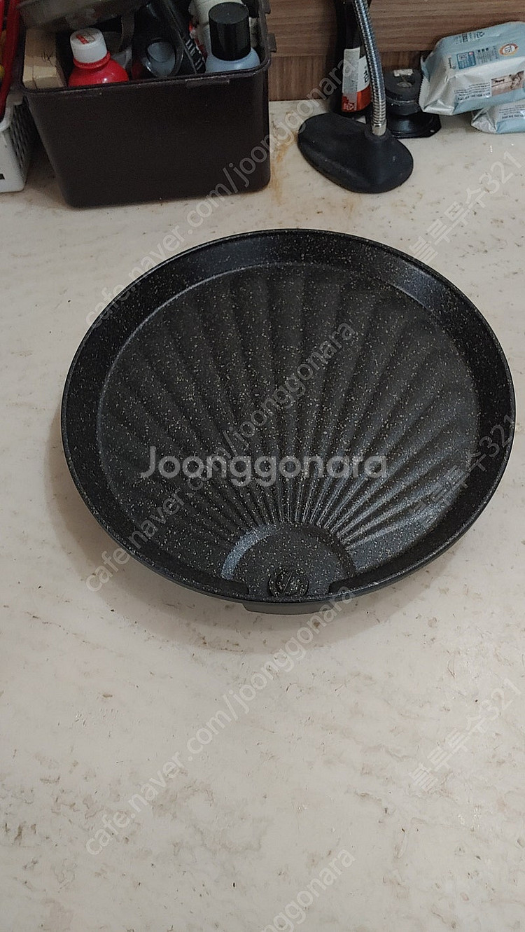 퀸센스 가리비 구이주물럭 로스팬(삼중) 34cm 마사용...--0