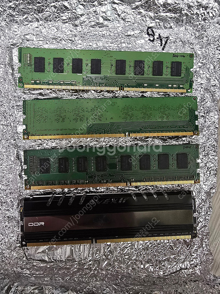 컴퓨터용 ddr3 4g ram 4개 일괄판매--3