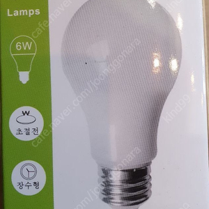 LED 램프 6W 카페전구 파티전구LED 줄전구 루프탑