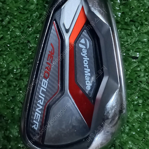 좌타골프채 정품/테일러메이드(AERO BURNER )경량스틸(R) 4번/8번/9번아이언(개당 판매합니다.).