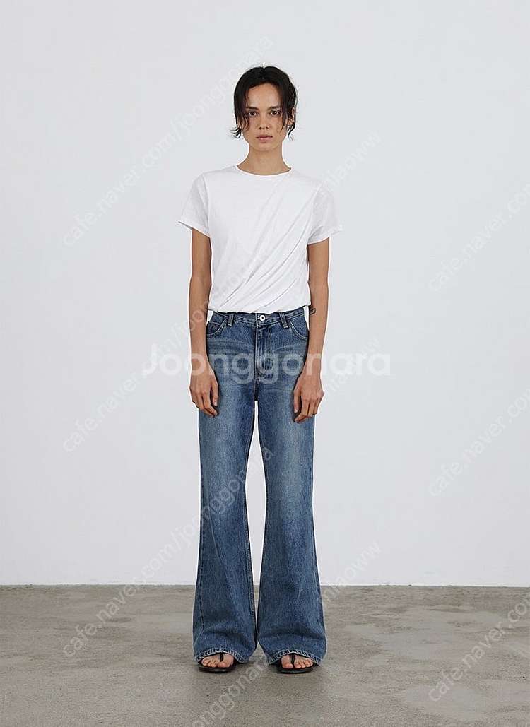 (새상품) 르바 Relaxed Boots Cut Den...--0