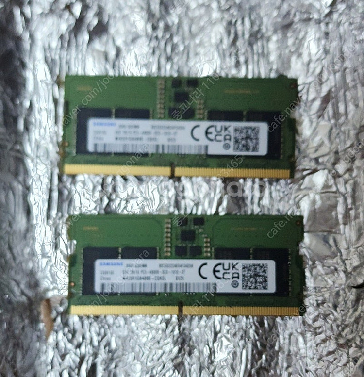 노트북램 DDR5 8GB *2 / 4800 5600--1