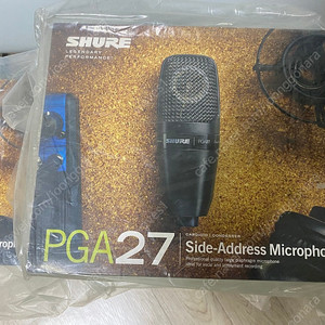 (미개봉) 슈어(SHURE) PGA27-lc 콘덴서 마이크