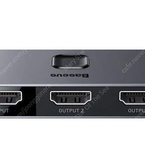 베이스어스 HDMI 스위치 (전원 불필요) + HDMI 케이블