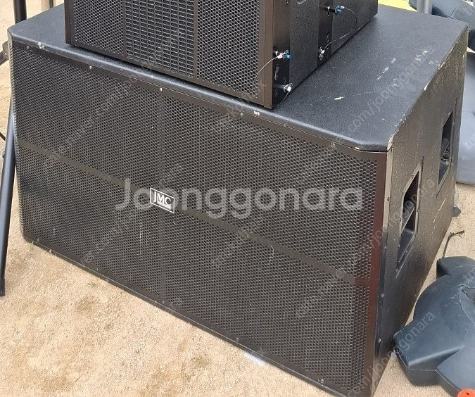 JMC 18인치 더블 서브우퍼 스피커 2통 일괄 급매(...--0