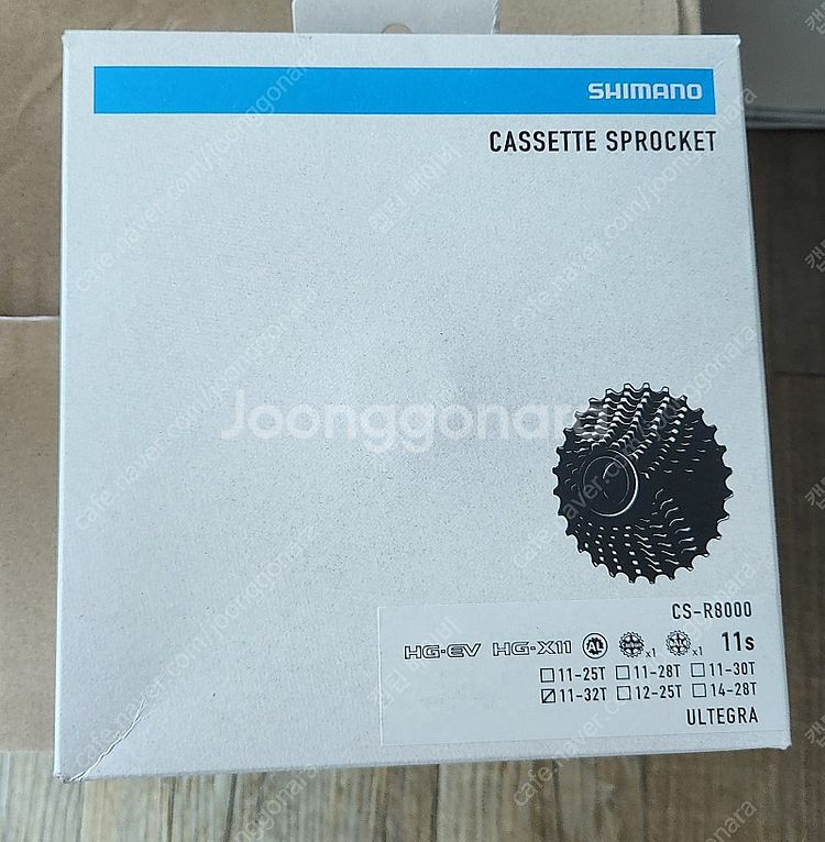 시마노 울테그라 스프라켓 11단 CS-R8000 11ㅡ...--0