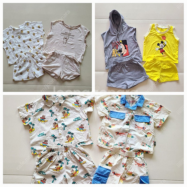 S, 90-100/ 보세,린도,데일리베베/ 남아 상하복...--0