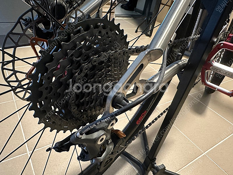 티탄늄 xtr mtb 자전거 판매합니다.--3