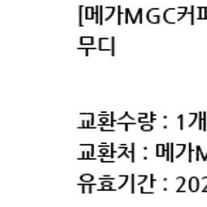 메가커피 꿀수박 화채 스무디