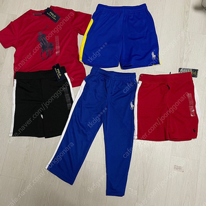 폴로키즈 새제품 일괄 남아 폴로옷 4t-5t 이미지