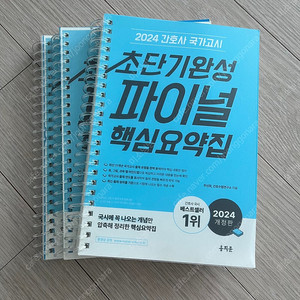 24 초단기완성 파이널 핵심요약집