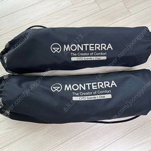 몬테라 cvt2 그란데 라지 체어 뉴블랙 판매합니다.(볼핏포함)