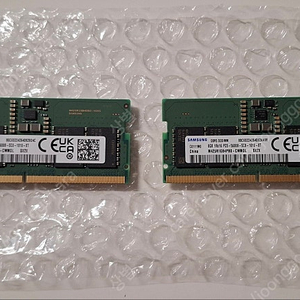 삼성전자 노트북 DDR5-5600 8GB 메모리 램 2개 팝니다!