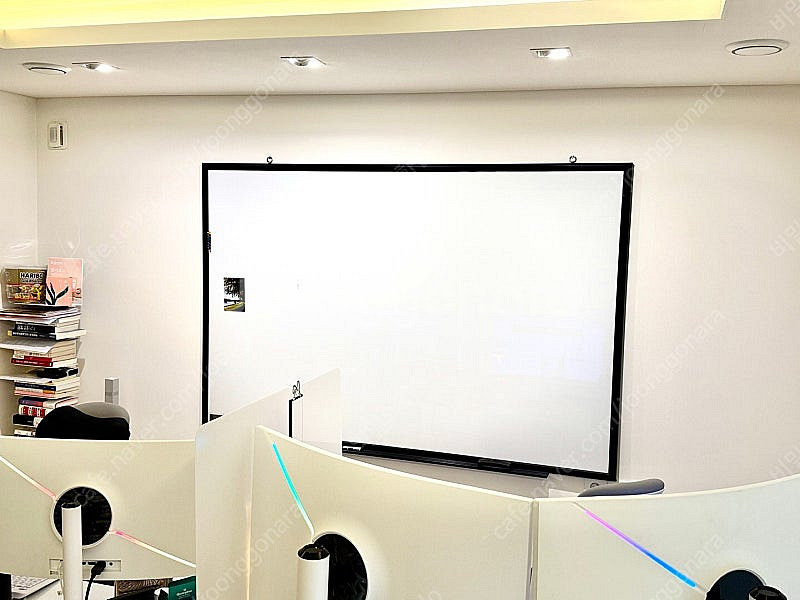 대형 자석 화이트 보드 / 가로 177 cm 세로 118cm--2