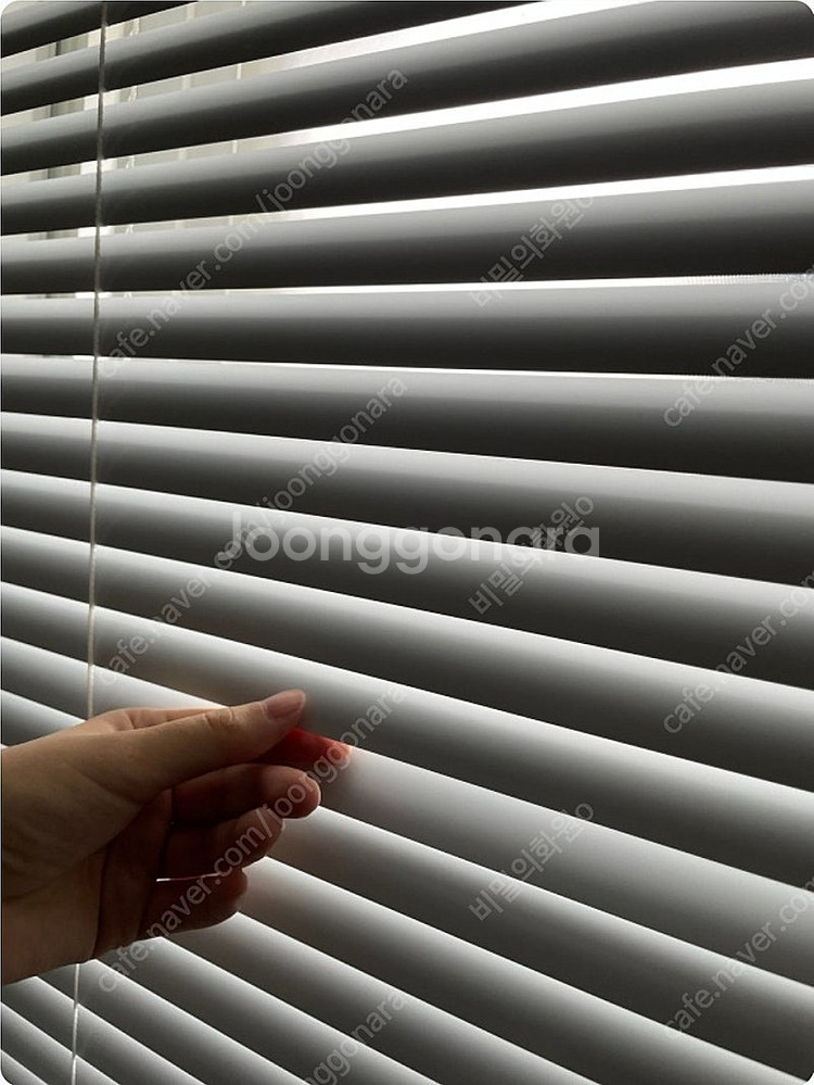 60×200 차분하고 모던한 고급 알루미늄 블라인드 화이트--1