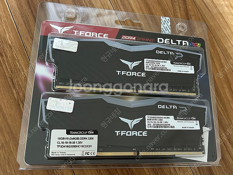 T-FORCE DDR4 8GB 3200MHz 팀그룹 새...--0