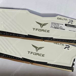 T-Force Delta RGB DDR4 8GB 램 3200 2개